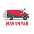 Minimal Circle Van Cargo Logistic Automotive Logo (2)